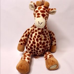 Cloud B Floppy Gentle Giraffe Plush Interactive w Timer Baby 13" Tested Works